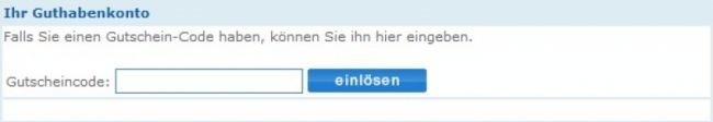 Gutschein-Hilfe Nordland-Shop