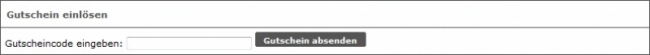 Gutschein-Hilfe RedStore