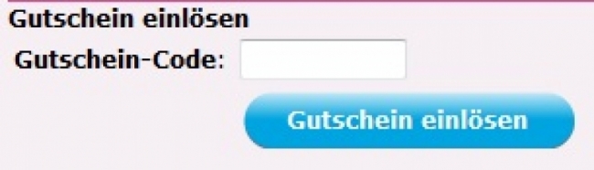 Gutschein-Hilfe zugeschnürt
