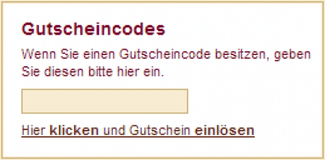 Gutschein-Hilfe Lambertz
