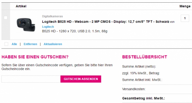 Gutschein-Hilfe T Online Shop