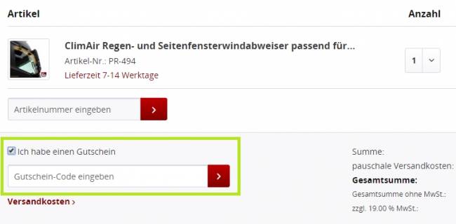 Gutschein-Hilfe Pero