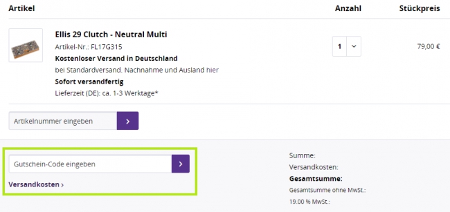 Gutschein-Hilfe Milksugar