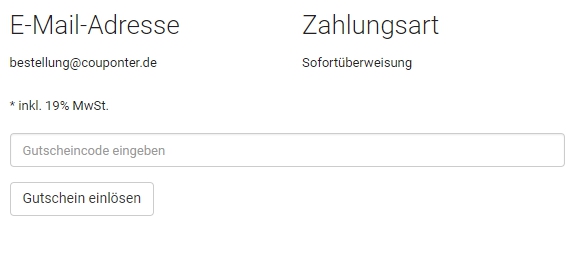 Gutschein-Hilfe Geekhome