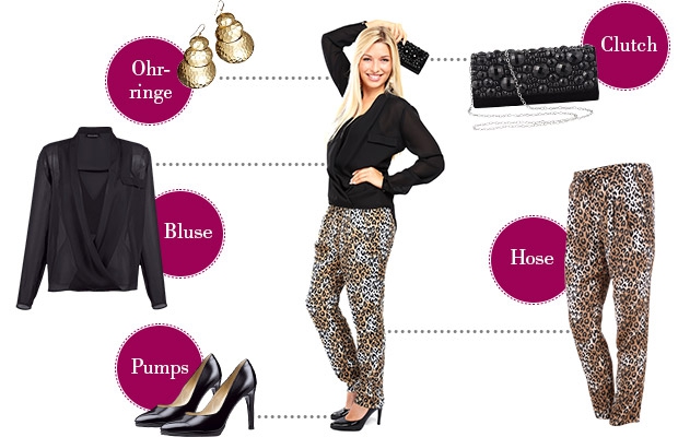 Laura gibt Style-Tipps im Klingel-Magazin