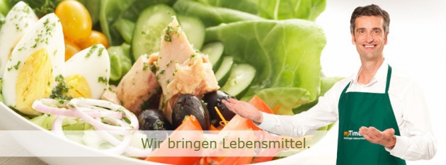 myTime.de bringt Dir Lebensmittel - zuverlässig und günstig