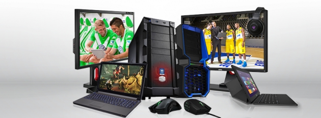 Desktop-PCs und Laptops von one Gaming
