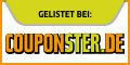 Gelistet bei couponster.de