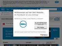 Screenshot von DELL Geschäftskunden