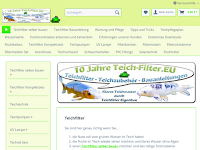 Screenshot von teich-filter.eu