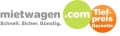 Screenshot von mietwagen.com