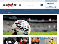Screenshot von sportXshop.de