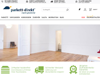 Screenshot von Parkett-Direkt.net