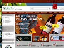 Screenshot von Schuler.ch
