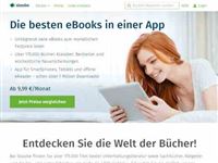 Screenshot von Skoobe