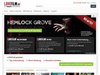Screenshot von LOVEFiLM