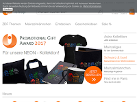 Screenshot von ZDF Shop
