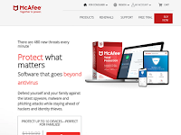 Screenshot von McAfee