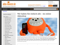 Screenshot von Akku-Monster