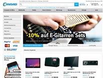 Screenshot von Conrad AT