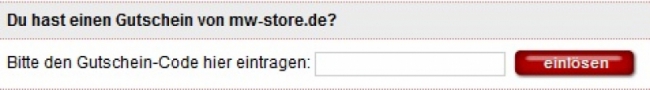 Gutschein-Hilfe mw-store.de