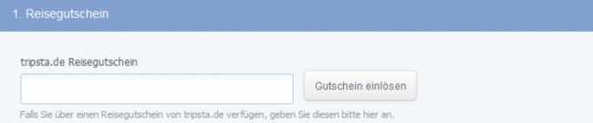Gutschein-Hilfe tripsta