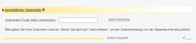 Gutschein-Hilfe Ticket Online