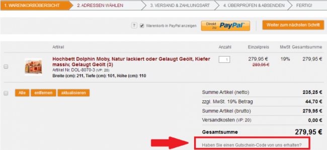 Gutschein-Hilfe 123moebel.de