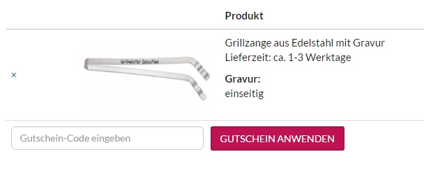 Gutschein-Hilfe Schnell noch ein Geschenk