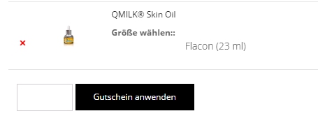 Gutschein-Hilfe Qmilk