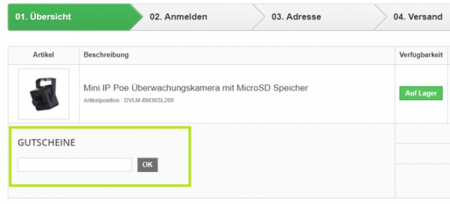 Gutschein-Hilfe DVS Germany