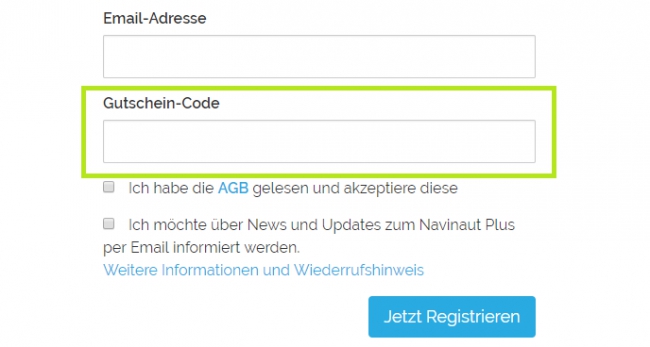 Gutschein-Hilfe Navinaut