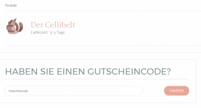 Gutschein-Hilfe Cellibelt