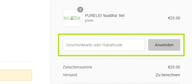 Gutschein-Hilfe Purelei