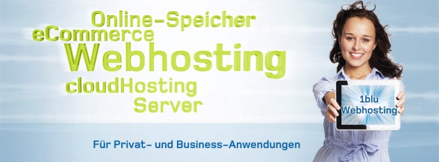 Die Berliner 1blu AG ist spezialisiert auf moderne Webhosting-Lösungen für den geschäftlichen und privaten Bereich.