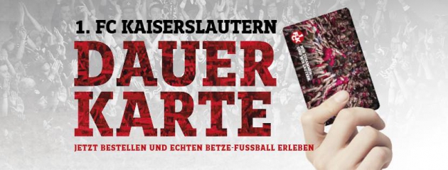 Dauerkarten für den 1. FC Kaiserslautern