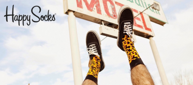 Happy Socks wurde mit einer besonderen Vision gründet: Socken & Strümpfe, ein alltägliches Kleidungsstück, in ein farbenfrohes Designerstück zu verwandeln, das gleichzeitig Fröhlichkeit vermittelt.