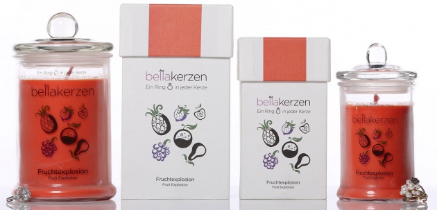 In jeder BellaKerze ist ein wertvoller Ring versteckt In jeder BellaKerze ist ein wertvoller Ring versteckt