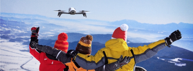 Parrot Drohne in den Bergen