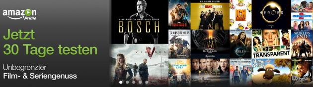 Amazon Prime jetzt 30 Tage kostenlos testen!