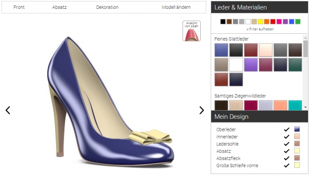 Designe Deinen eigenen Schuh bei ShoeVita Designe Deinen eigenen Schuh bei ShoeVita