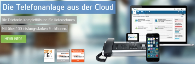 Jetzt Telefonieren über die Cloud mit Placetel