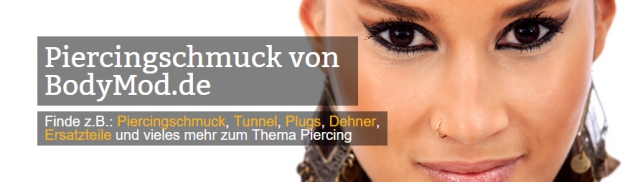 Piercingschmuck von BodyMod.de Piercingschmuck von BodyMod.de