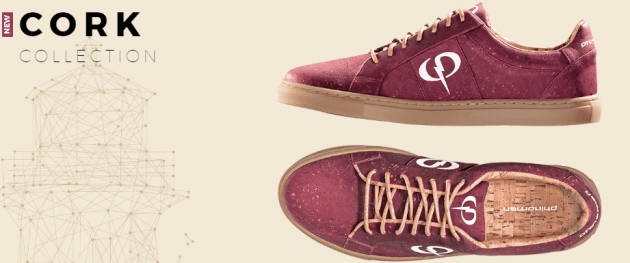 Rote Sneaker aus Kork: die Cork Collection von Phinomen