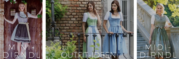 Mini-Dirndl, Outfit-Ideen und Midi-Dirndl von Dirndl.de
