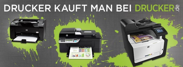 Drucker kauft man bei Drucker.de
