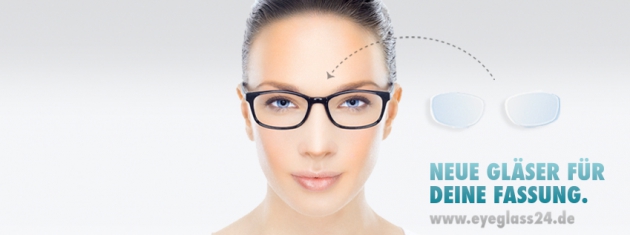Eyeglass24: neue Gläser für Deine Fassung