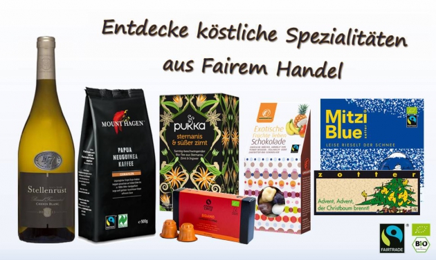 Köstliche Spezialitäten von Fair Einkaufen!