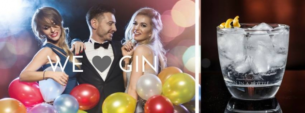 We Love Gin mit Gin in a Bottle