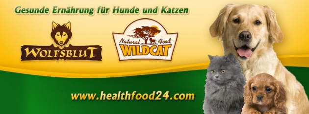 healthfood24.com: gesunde Ernährung für Hunde und Katzen